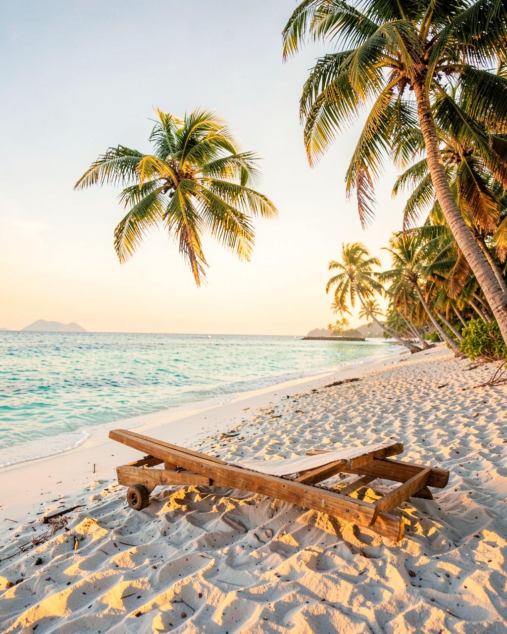 Tropical island escape